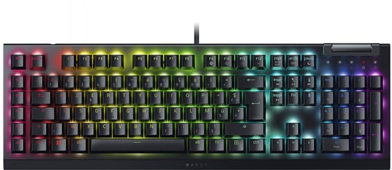 Clavier Gaming mécanique Razer BlackWidow V4 X Green Switch - AZERTY (RZ03-04700500-R3F1)