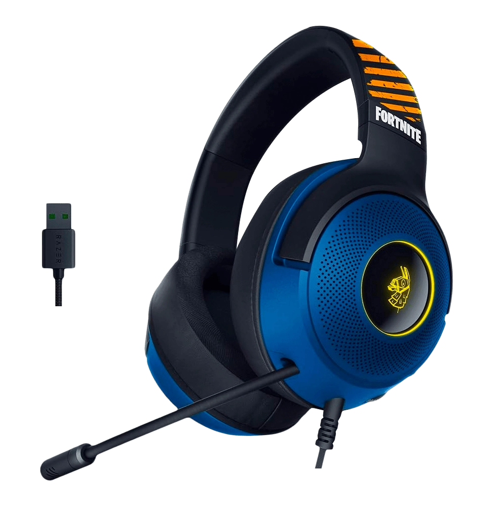 Casque gaming Razer Kraken V3 X - Fortnite Edition - USB (RZ04-03750500-R3M1)