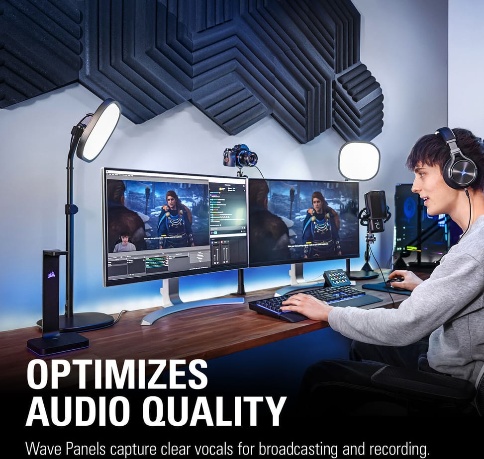 Elgato Wave Panels Extension Set Acoustic Foam (10AAK9901) — image 10