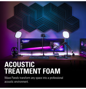 Mousse Acoustique Elgato Wave Panels Extension Set (10AAK9901)