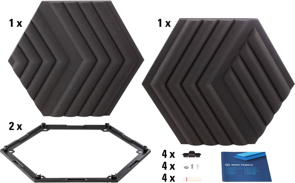Elgato Wave Panels Extension Set Acoustic Foam (10AAK9901) — image 3