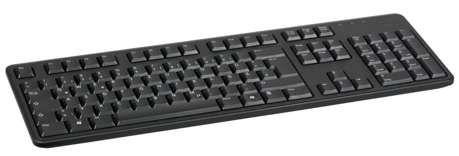 Clavier Dell KB212-B Quietkey USB Noir - Français (AZERTY) — image 2