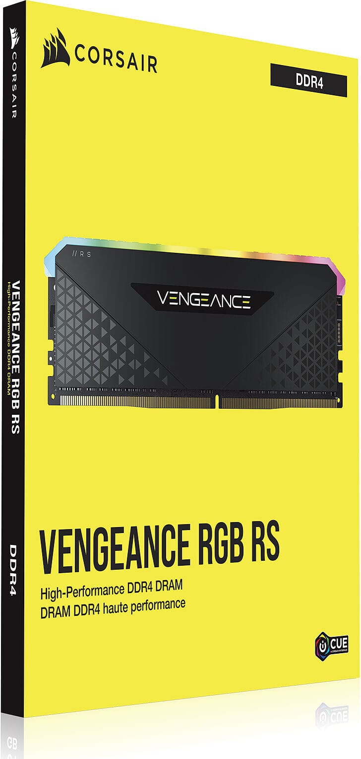 Barrette mémoire Corsair DRAM Vengeance RGB RS 16GB (2x8GB) DDR4 3200MHz C16 (CMG16GX4M2E3200C16) — image 4