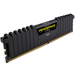 Barrette mémoire Corsair DRAM Vengeance LPX 16GB (2x8GB) DDR4 3200MHz C16 (CMK16GX4M2B3200C16)