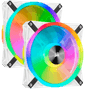 Corsair QL140 RGB 140 mm Dual Case Fan Kit (CO-9050106-WW)