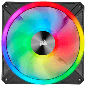 Kit de deux ventilateurs de Boitier Corsair QL140 RGB 140 mm avec Lighting Node CORE (CO-9050100-WW) — image 4
