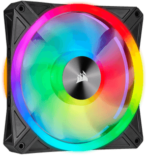 Kit de deux ventilateurs de Boitier Corsair QL140 RGB 140 mm avec Lighting Node CORE (CO-9050100-WW) — image 3