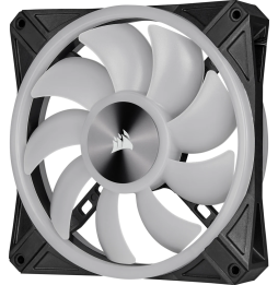 Kit de deux ventilateurs de Boitier Corsair QL140 RGB 140 mm avec Lighting Node CORE (CO-9050100-WW)