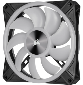 Kit de deux ventilateurs de Boitier Corsair QL140 RGB 140 mm avec Lighting Node CORE (CO-9050100-WW)