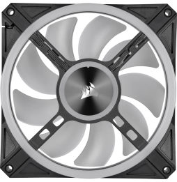 Kit de deux ventilateurs de Boitier Corsair QL140 RGB 140 mm avec Lighting Node CORE (CO-9050100-WW)