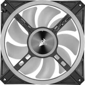 Kit de deux ventilateurs de Boitier Corsair QL140 RGB 140 mm avec Lighting Node CORE (CO-9050100-WW) — image 8