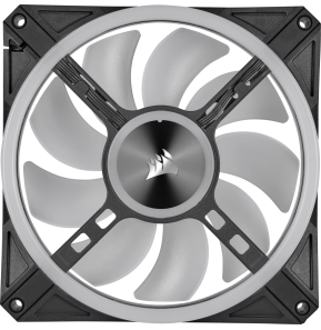 Kit de deux ventilateurs de Boitier Corsair QL140 RGB 140 mm avec Lighting Node CORE (CO-9050100-WW)