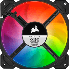 Kit de deux ventilateurs de Boitier Corsair SP140 RGB Pro 140 mm avec Lighting Node CORE (CO-9050096-WW) — image 2