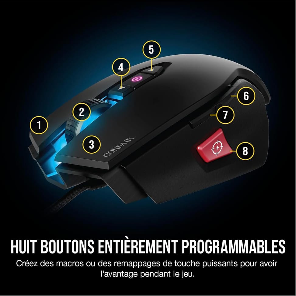 Corsair M65 Pro RGB Gaming Mouse (CH-9300011-EU) — image 4