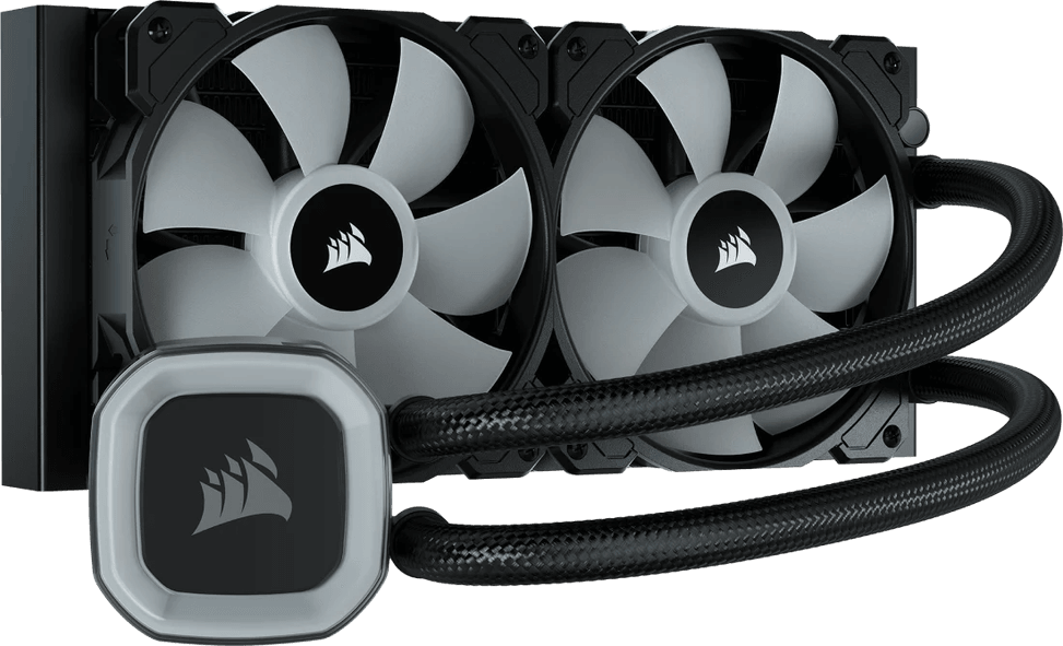 Refroidisseur Liquide Corsair CPU H100 RGB 240mm (CW-9060053-WW) — image 2