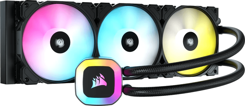 Refroidisseur Liquide Corsair CPU H150 RGB 360mm (CW-9060054-WW) — image 1