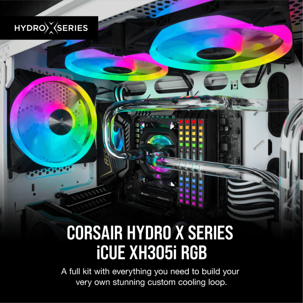 Kit de Refroidissement Corsair Hydro X Series iCUE XH305i RGB (CX-9070005-WW) — image 12