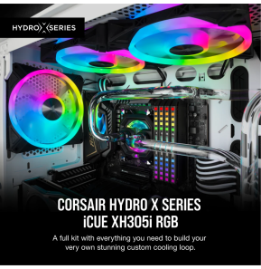 Kit de Refroidissement Corsair Hydro X Series iCUE XH305i RGB (CX-9070005-WW)