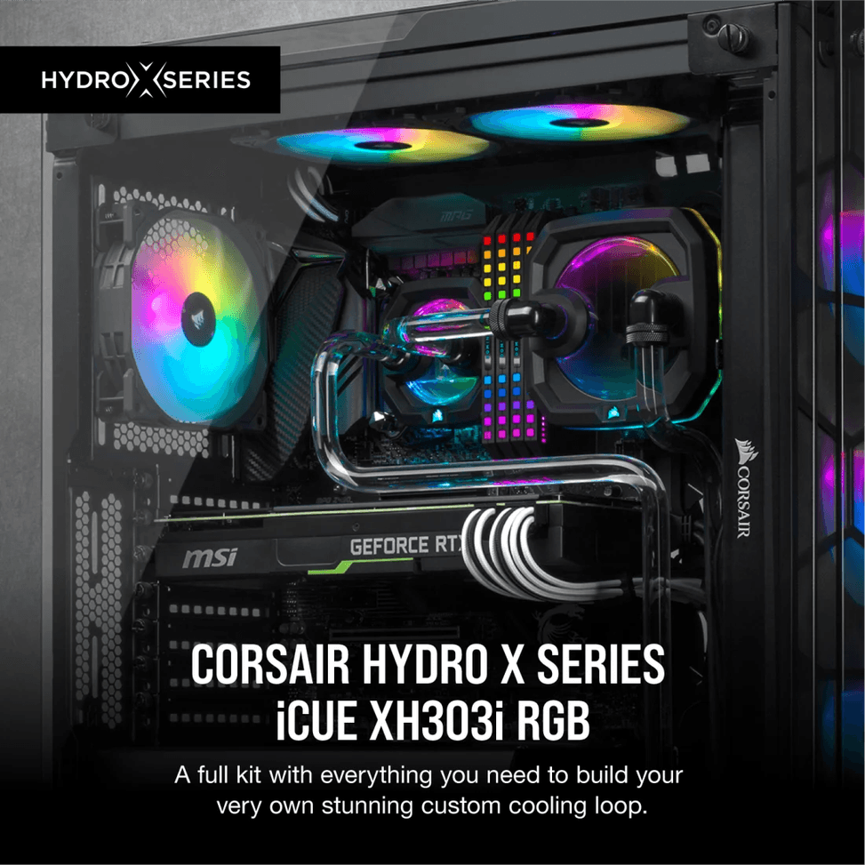 طقم تبريد Corsair Hydro X Series iCUE XH303i RGB (CX-9070004-WW) — صورة 14