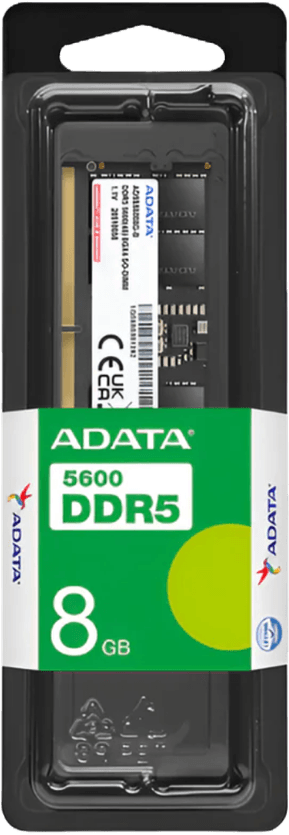 Barrette mémoire ADATA SO-DIMM 8GB DDR5-5600MHz - PC Portable (AD5S56008G-S) — image 2