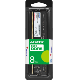 Barrette mémoire ADATA U-DIMM 8GB DDR5-5600 MHz - PC bureau (AD5U56008G-S)