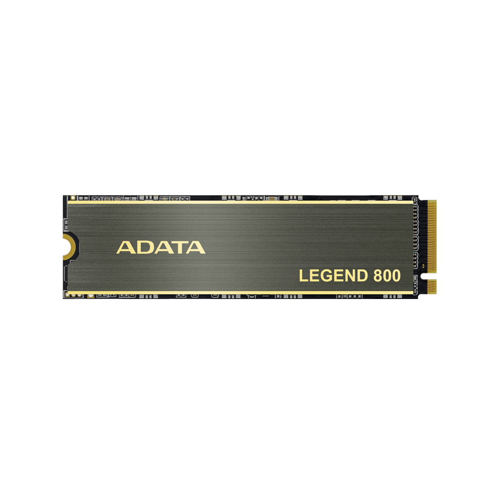 Disque Dur interne SSD ADATA LEGEND 800 GOLD PCIe Gen4 x4 M.2 2280 - 500 Go (ALEG-800-500GCS)