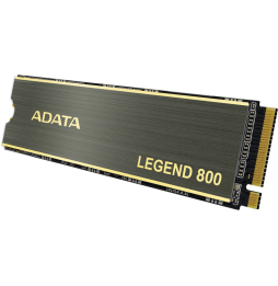 Disque Dur interne SSD ADATA LEGEND 800 GOLD PCIe Gen4 x4 M.2 2280 - 500 Go (ALEG-800-500GCS)