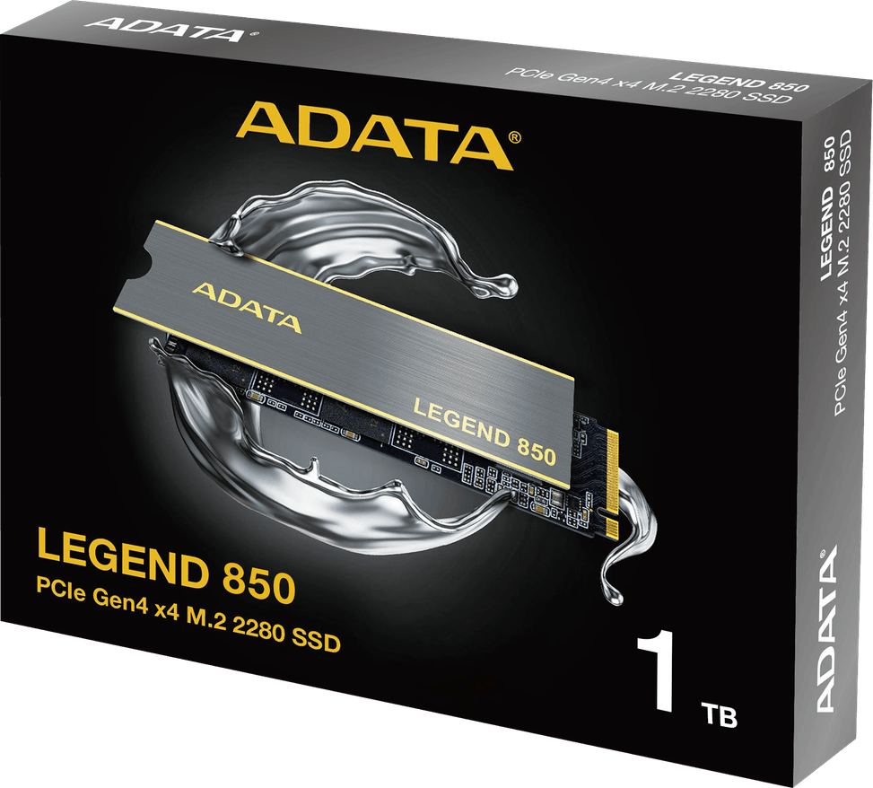 Disque Dur interne SSD ADATA LEGEND 850 PCIe Gen4 x4 M.2 2280 - 1To (ALEG-850-1TCS) — image 3