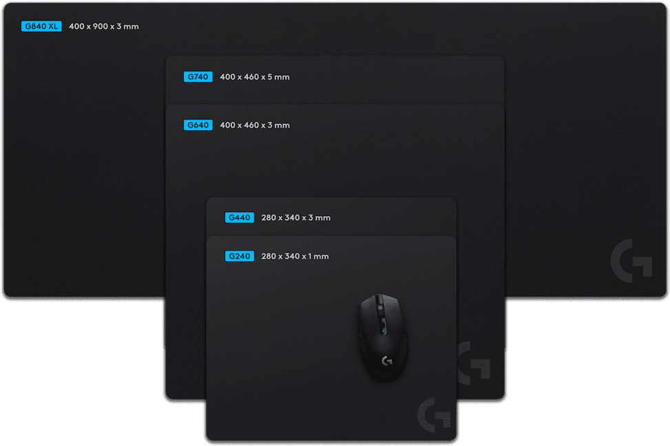 Logitech G740 Gaming Mouse Pad - Large (460 x 400 x 5 mm) — image 5