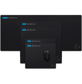 Tapis De Souris Gaming Logitech G740 - format Large (460 x 400 x 5 mm)