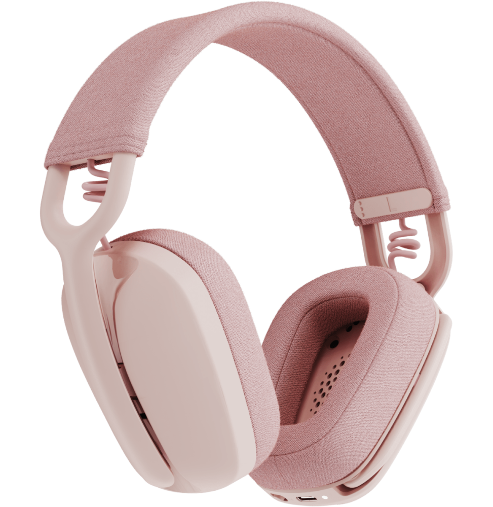 Casque sans fil Logitech Zone Vibe 100 - Rose (981-001224)
