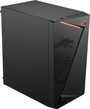 Boîtier PC Gaming MSI MAG SHIELD M301 (306-7G13M25-809)