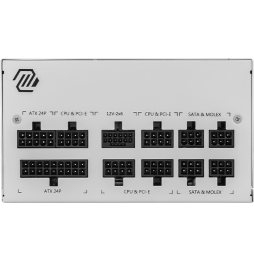 Bloc alimentation MSI MAG A850GL PCIE5 WHITE (306-7ZP8A24-CE0)