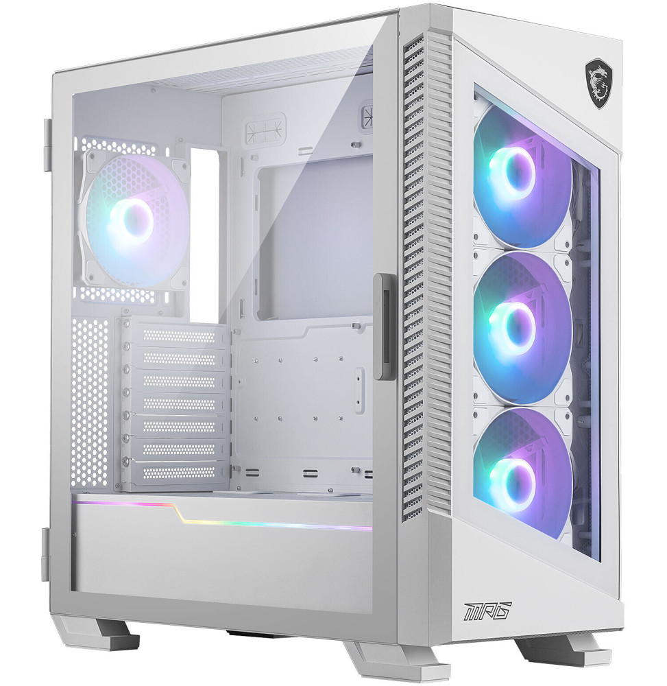 Boîtier PC Gaming MSI MPG VELOX 100R WHITE (306-7G18W22-809)