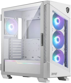 Boîtier PC Gaming MSI MPG VELOX 100R WHITE (306-7G18W22-809)