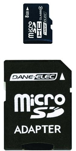 Carte Dane-Elec Class 4 microSDHC avec SD Adapter - 8, 16 et 32 GB — image 2