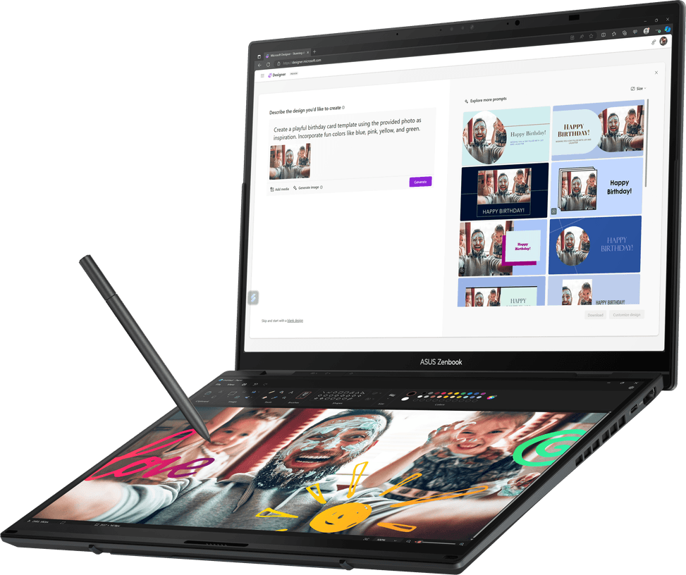 Ordinateur portable Asus Zenbook Duo (UX8406CA-PZ043W) — image 8
