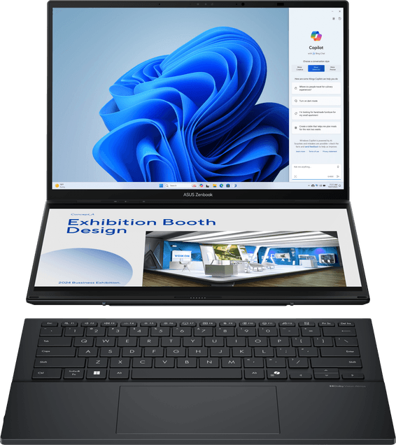 Ordinateur portable Asus Zenbook Duo (UX8406CA-PZ043W)