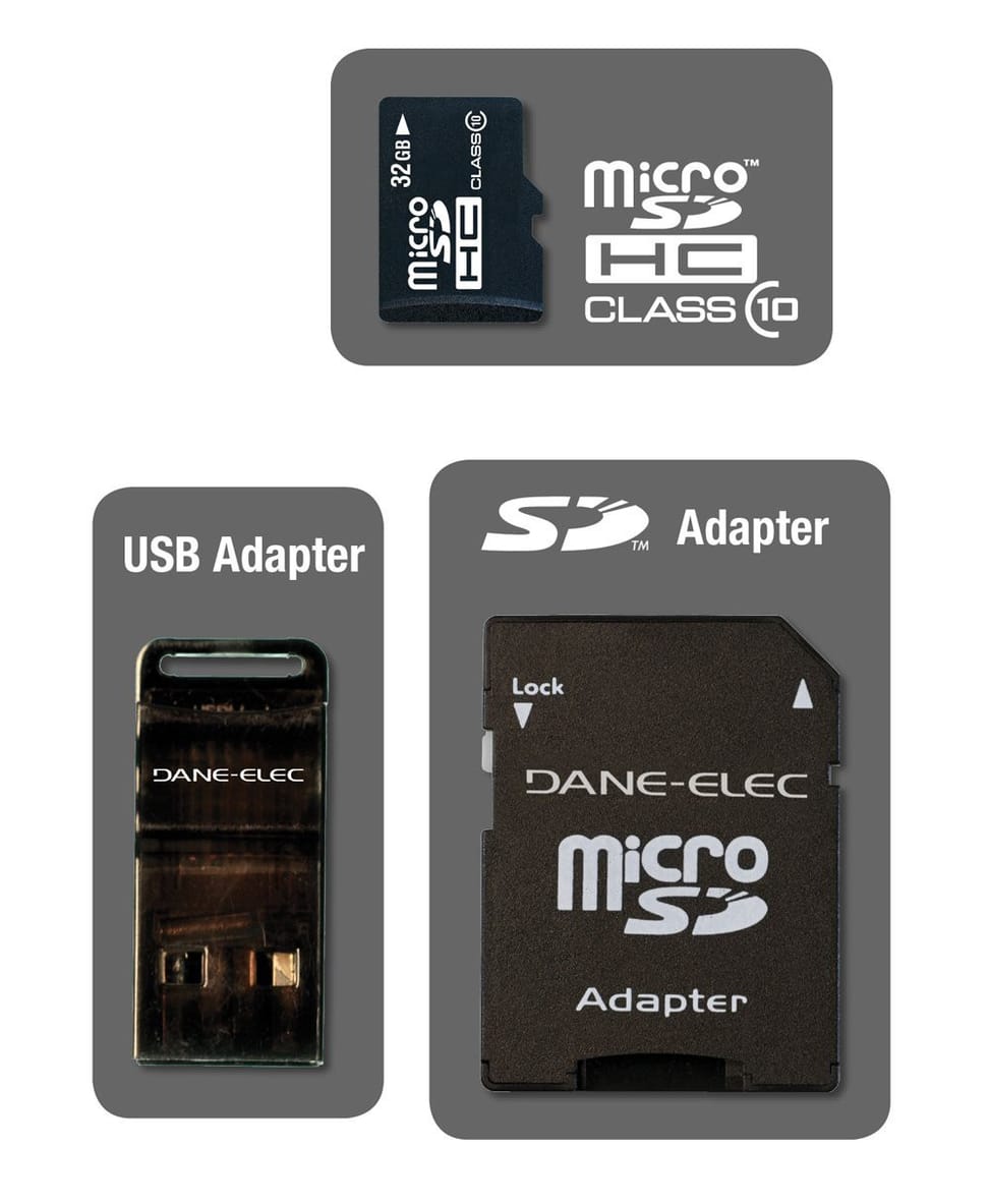 Carte Dane-Elec Class 10 microSDHC avec 2 Adapters - 8, 16 et 32 GB — image 6