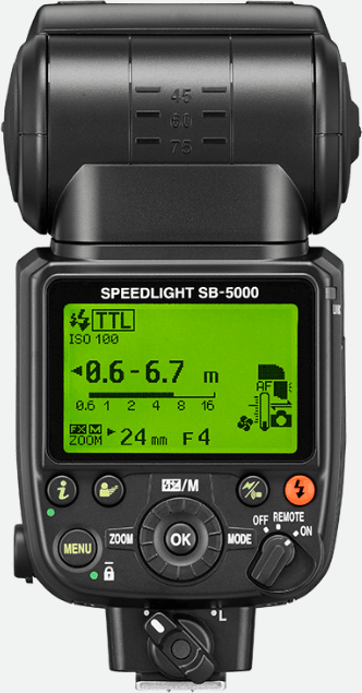 Nikon Speedlight SB-5000 SG Flash (FSA043AG) — image 3