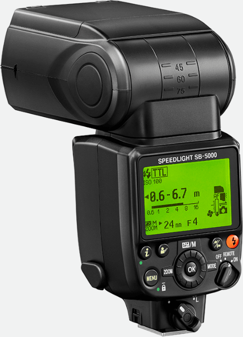 Nikon Speedlight SB-5000 SG Flash (FSA043AG) — image 4