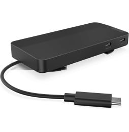 Station d'accueil de voyage Lenovo USB-C pour deux écrans - avec adaptateur (40B90100EU)