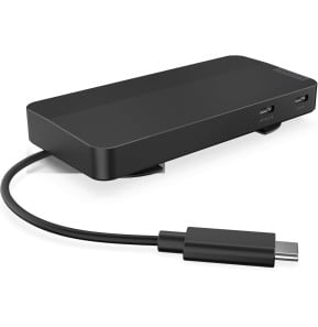Station d'accueil de voyage Lenovo USB-C pour deux écrans - avec adaptateur (40B90100EU)