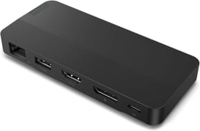 Station d'accueil de voyage Lenovo USB-C pour deux écrans - avec adaptateur (40B90100EU) — image 3