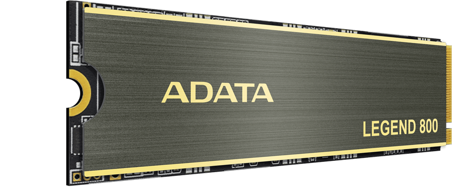Disque Dur interne SSD ADATA LEGEND 800 GOLD PCIe Gen4 x4 M.2 2280 - 1To (ALEG-800-1000GCS) — image 2