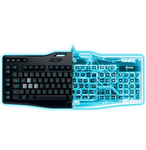 Clavier Logitech Gaming Keyboard G105 - avec rétro-éclairage LED (AZERTY Français)