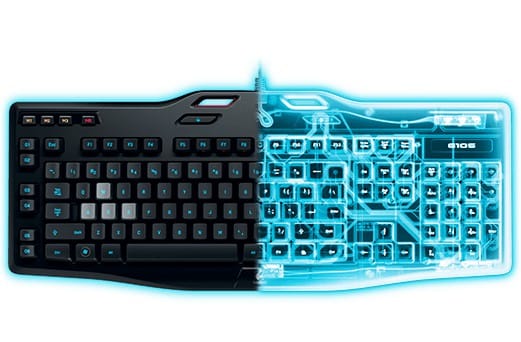 Clavier Logitech Gaming Keyboard G105 - avec rétro-éclairage LED (AZERTY Français)