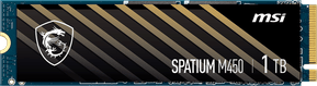 Disque Dur interne SSD MSI Spatium M450 PCIe 4.0 NVMe M.2 1To V1 (S78-440L0M0-P83) — image 2