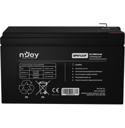 Batterie Onduleur nJoy GP07122F (BTVACGUOBTG2FCW)