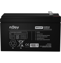 Batterie Onduleur nJoy GP07122F (BTVACGUOBTG2FCW)